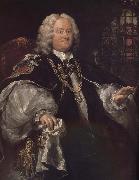 William Hogarth Wen was the Bishop of Sterling oil painting on canvas